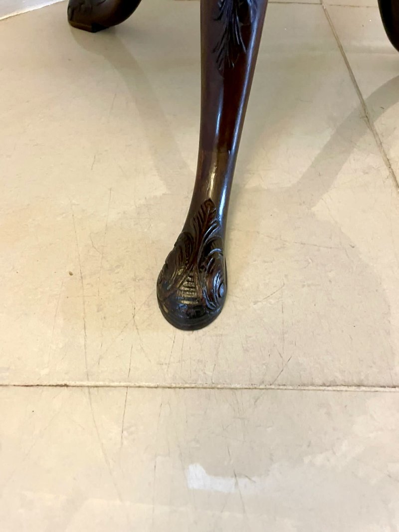 Antique George III Quality Mahogany Coffee Table - Image 5